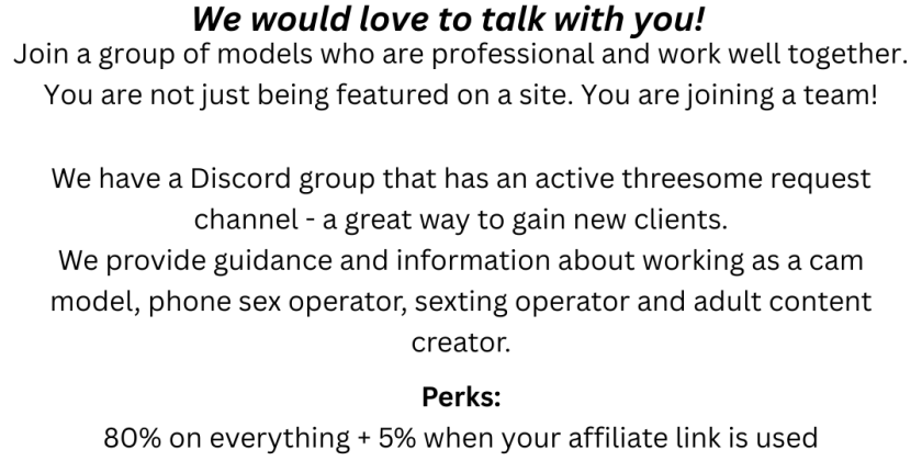 Calling All Indie Cam Models: Join Our Team!